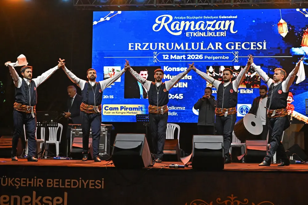 Antalya’da Erzurumlular Gecesi Ramazan Etkinlikleri Kapsamında Gerçekleştirildi