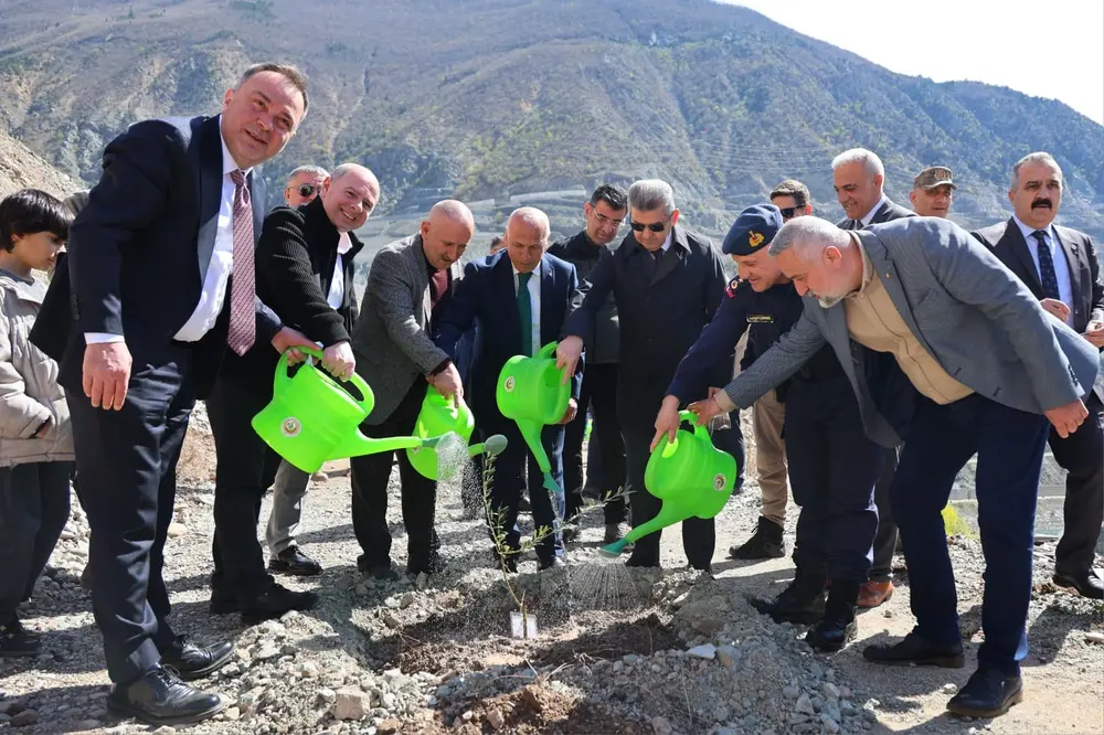 Artvin'de Butko Zeytini Fidan Dikimi Gerçekleştirildi