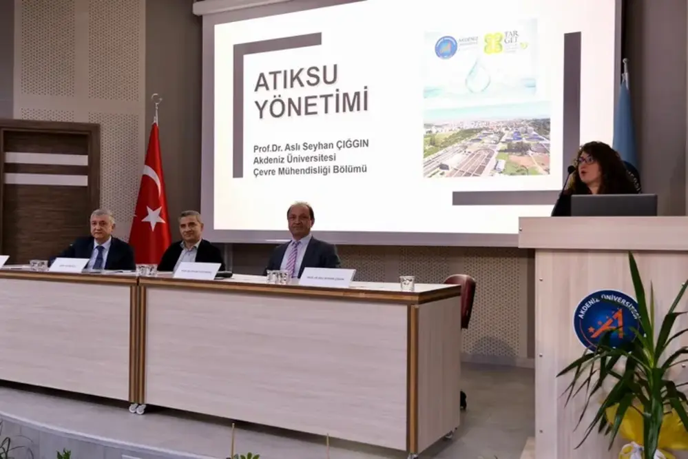 ASAT Genel Müdürü Gülebay, Akdeniz Üniversitesi'nde Suyun Sürdürülebilir Kullanımını Anlattı