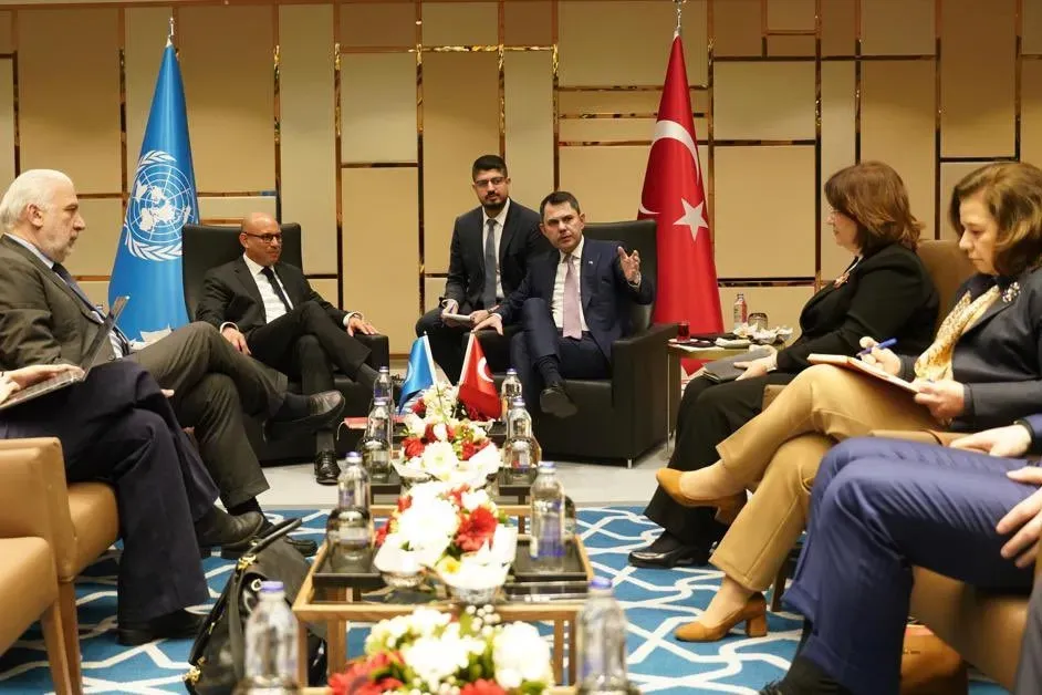 Bakan Kurum, COP31 Hazırlıkları Kapsamında UNFCCC İcra Sekreteri ile İstanbul’da Görüştü