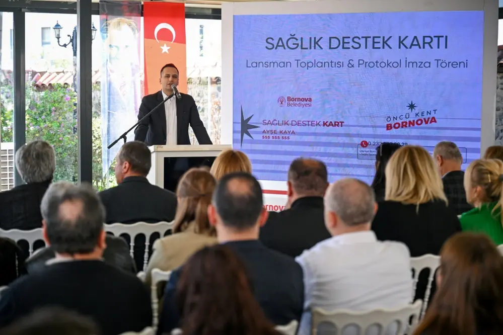 Bornova Belediyesi Sağlık Destek Kartı Protokolünü İmzaladı