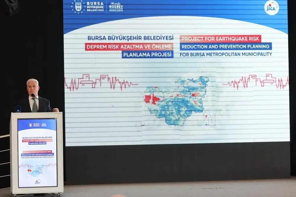 Bursa'da JICA İş Birliğiyle Deprem Riski Analizi ve Kentsel Dirençlilik Planı Tamamlanıyor