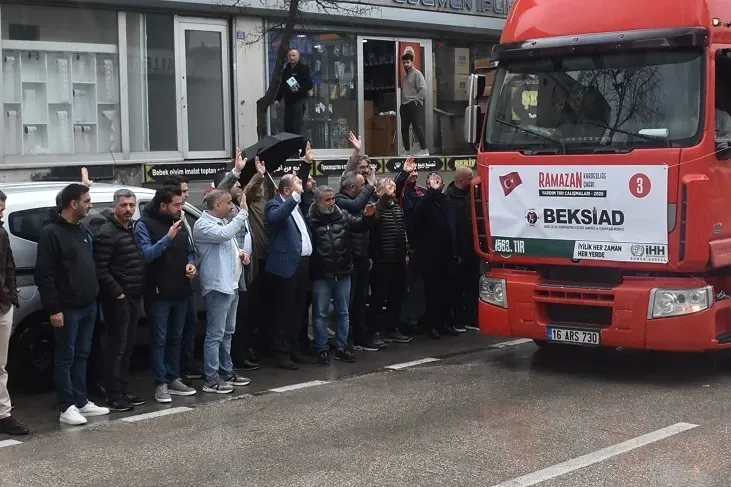 Bursa'dan Gazze'ye RAMAZAN Öncesi Yardım TIR'ı Yola Çıktı: BEKSİAD'dan Anlamlı Destek