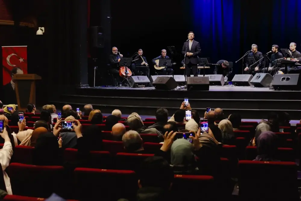 Bursa Tayyare Kültür Merkezi'nde 'Semadan Yükselen Hoş Sadâ' Konseri Gerçekleştirildi