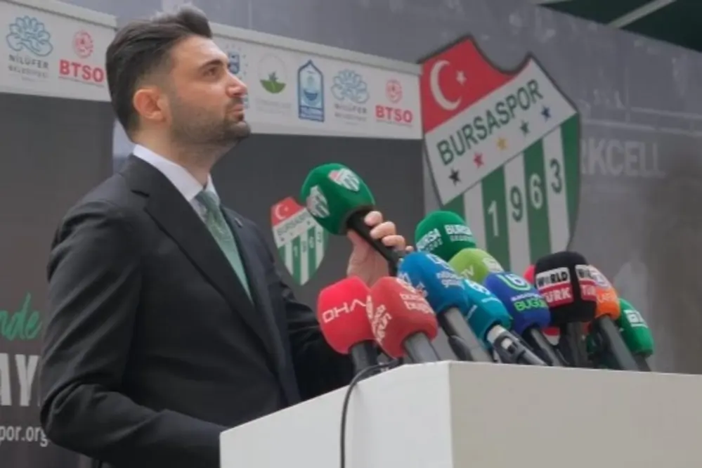 Bursaspor Başkanı Çelik'ten Belediye Başkanlarına Teşekkür