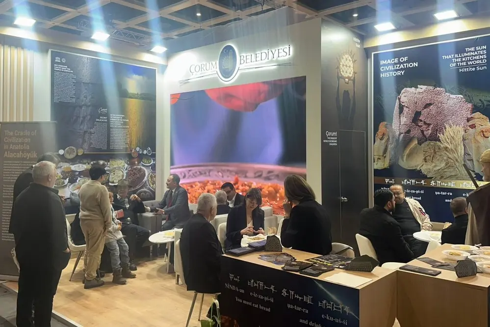 Çorum Belediyesi ITB Berlin Fuarı'nda Şehrin Turizm Potansiyelini Tanıtıyor