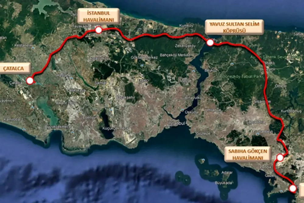 İstanbul Kuzey Demir Yolu Projesi'ne 1,67 Milyar Avro Finansman Sağlandı