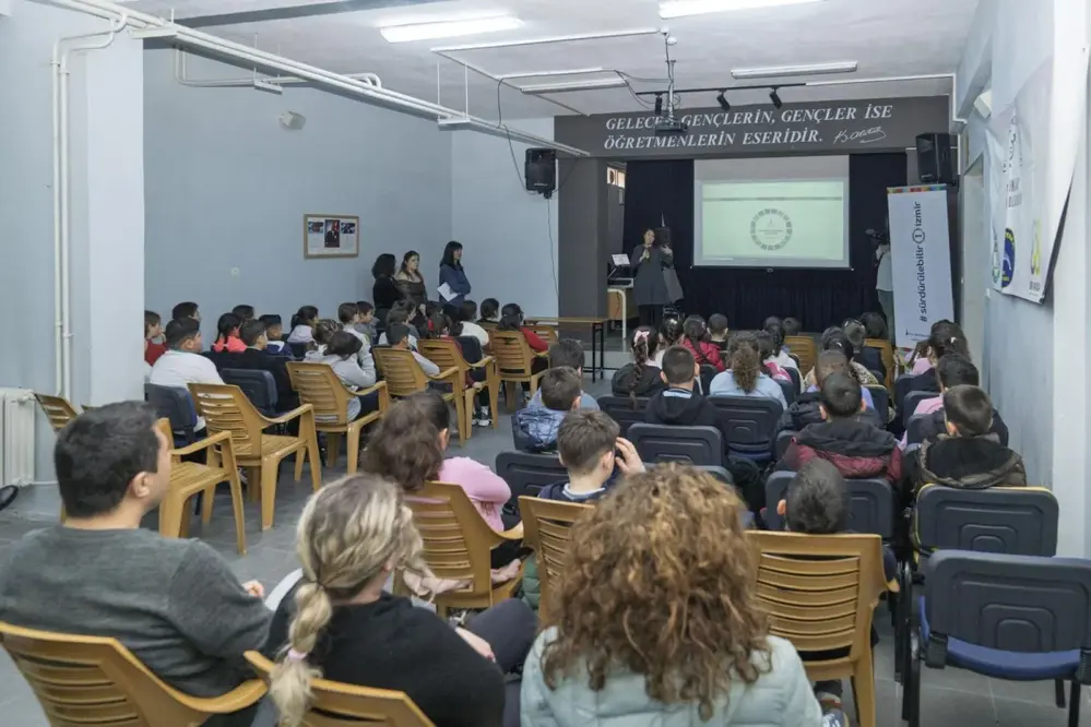 İzmirli Öğrenciler İklim Değişikliği Eğitim Programıyla Saha Çalışmalarına Katılıyor