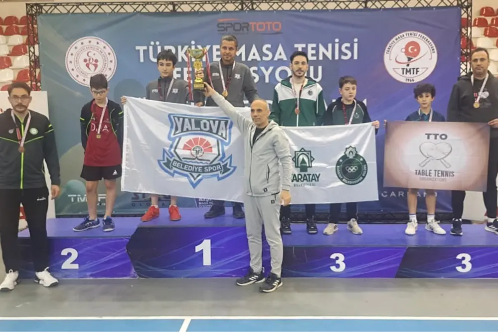 Karatay Belediyespor Masa Tenisi ve Halter Takımları Ulusal Şampiyonalarda Derece Kazandı