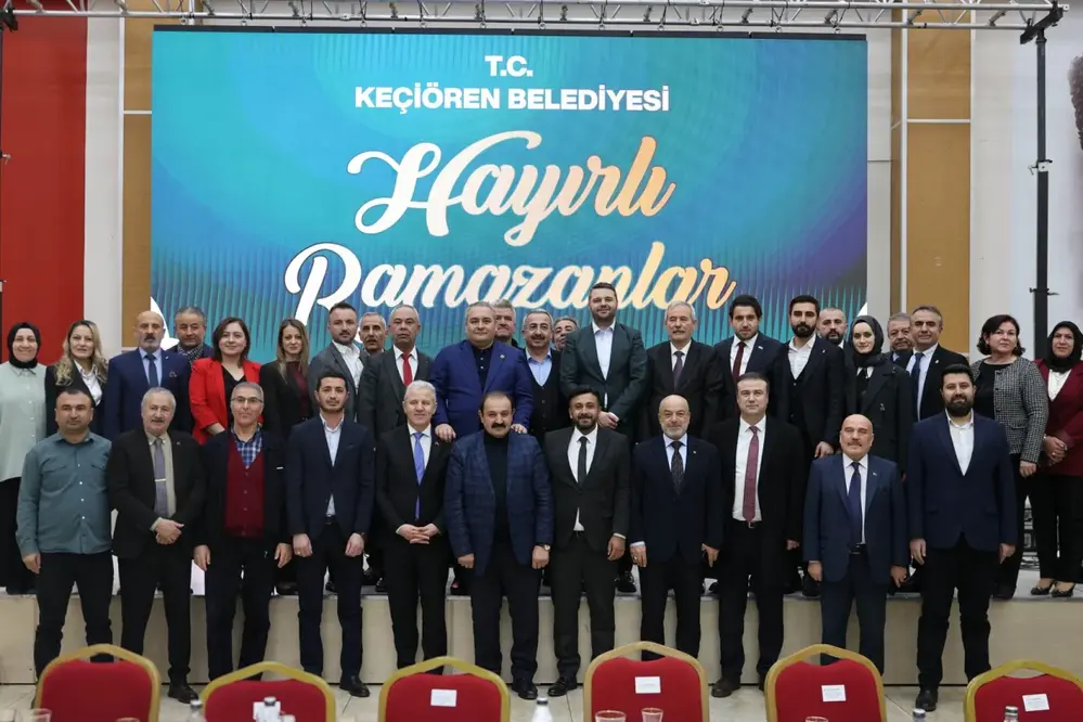 Keçiören'de Çorumlular İftar Programında Buluştu