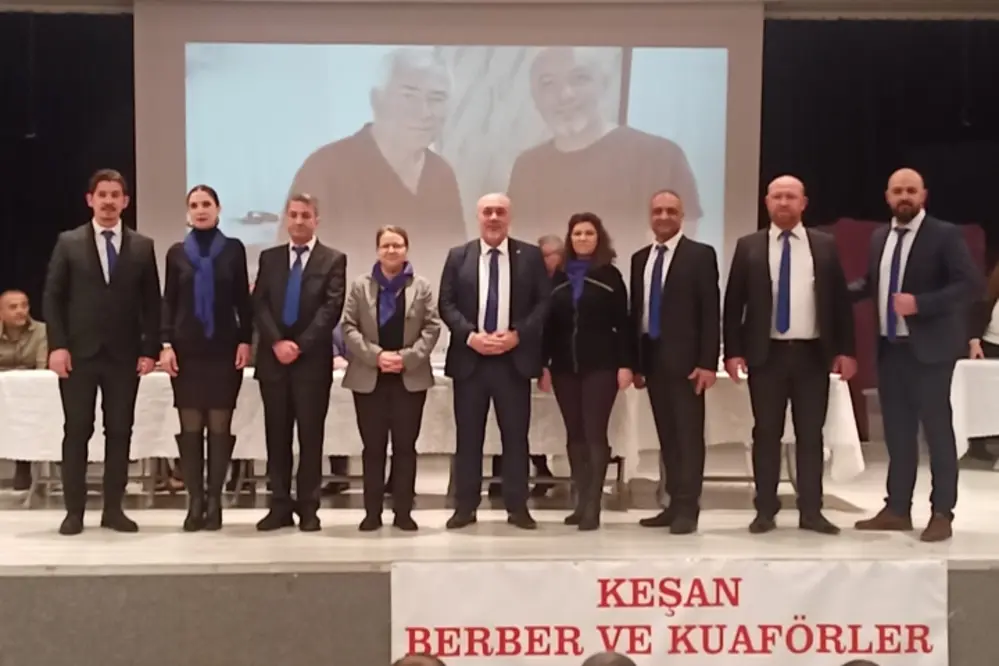 Keşan Berberler ve Kuaförler Odası Genel Kurulu Tamamlandı: Yeni Yönetim Belirlendi