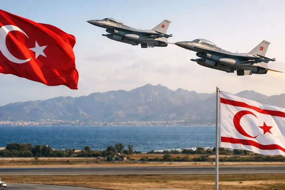 KKTC'ye 6 Adet F-16 Savaş Uçağı Konuşlandırıldı