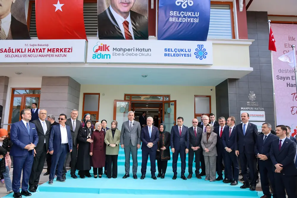 Konya Selçuklu’da İkinci İlk Adım Ebe Gebe Okulu Hizmete Açıldı