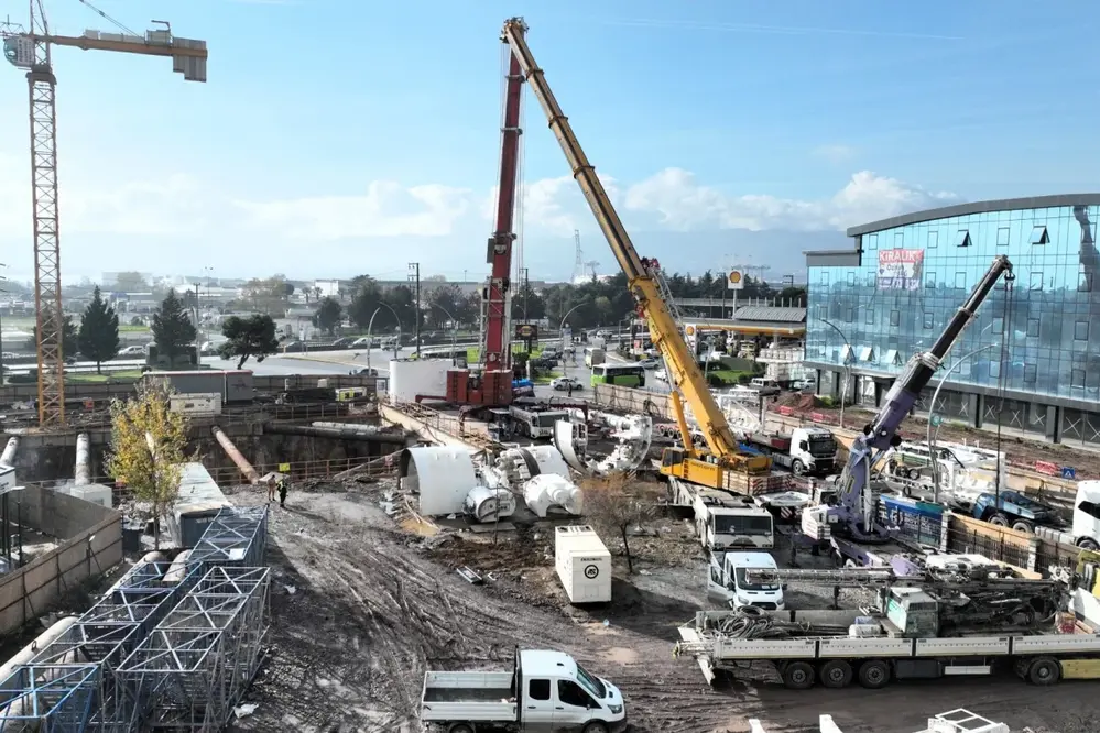 Körfezray Metro Projesi'nde 5'inci TBM Kazı Çalışmalarına Başladı
