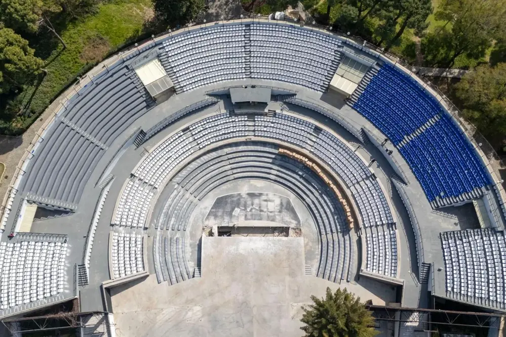 Kültürpark Atatürk Açık Hava Tiyatrosu Yenileme Çalışmaları Başladı