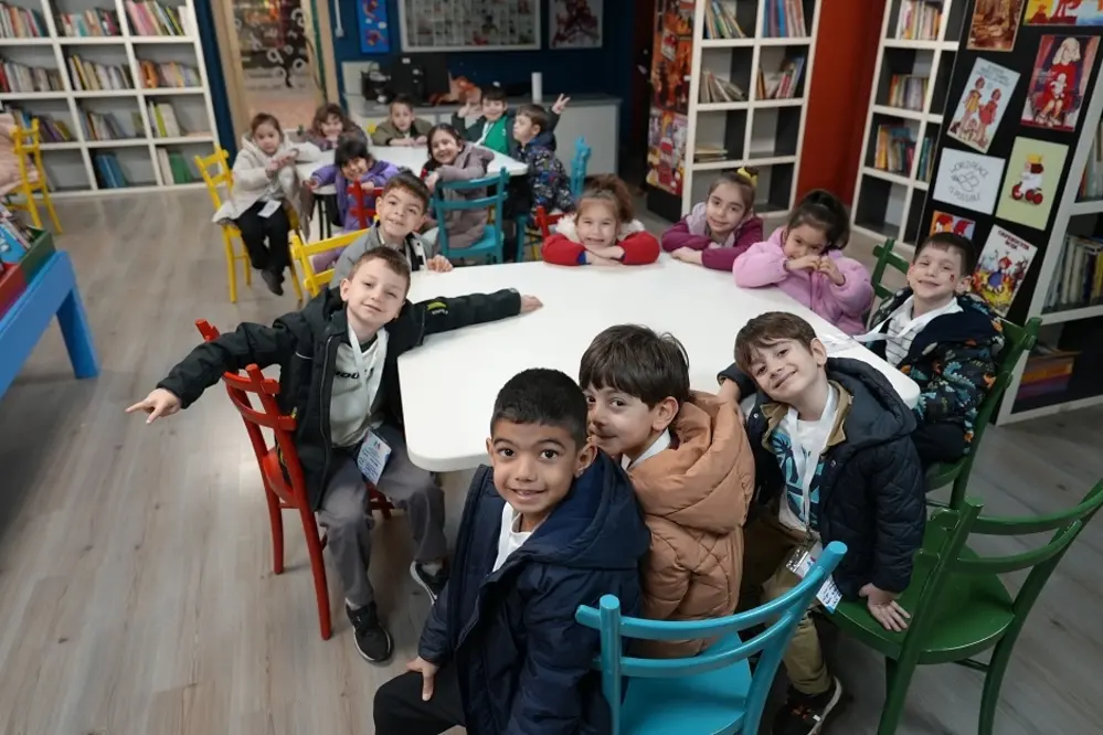 Maltepe Belediyesi Dünya Kütüphane Haftası Etkinliğinde 206 Öğrenciyi Ağırladı