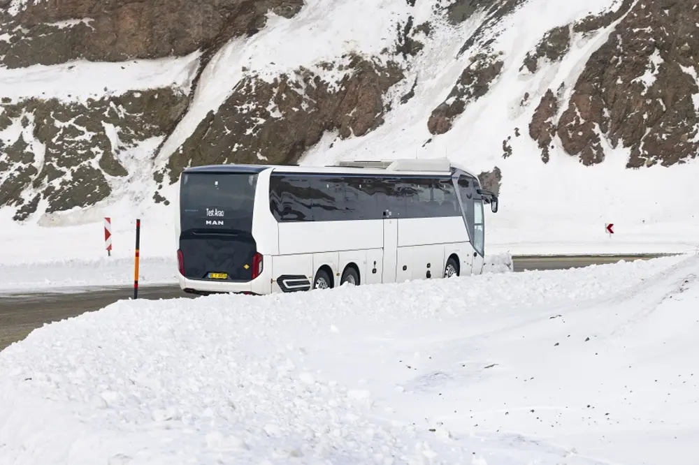 MAN Lion’s Coach E Elektrikli Otobüs Erzurum ve İsveç’te Kış Testlerini Tamamladı