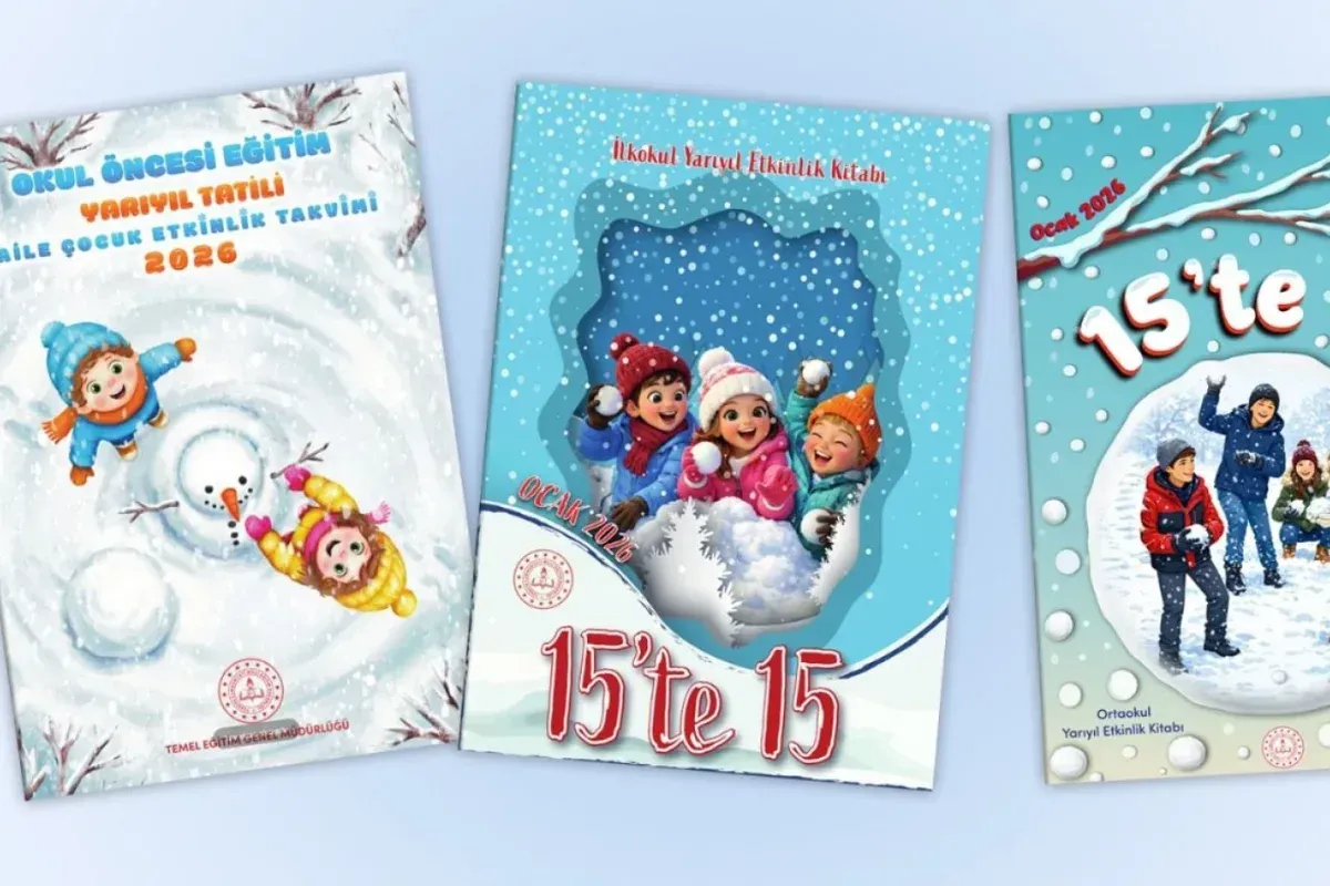 MEB Yarıyıl Tatili Etkinlik Kitapları İle Çocuklar Eğlenerek Gelişecek: Detaylar Burada!