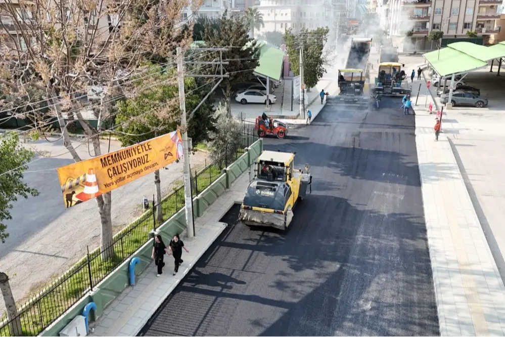 Mersin Toroslar'da Yol ve Kaldırım Yenileme Çalışmaları Tamamlandı