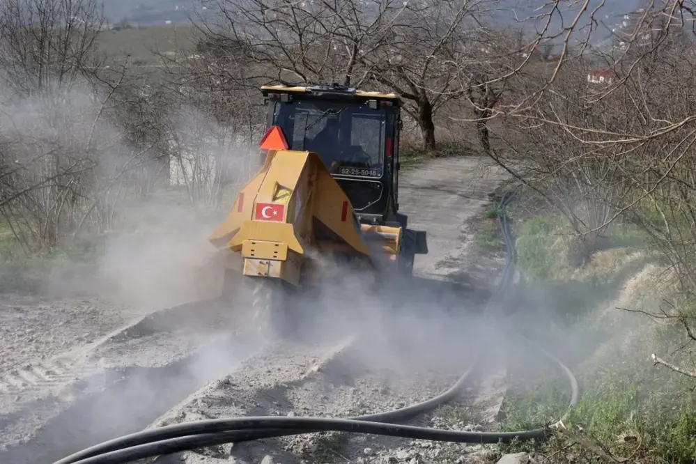Ordu Altınordu Karaağaç Mahallesi'ne 7.400 Metre İlave İçme Suyu Hattı İnşa Ediliyor