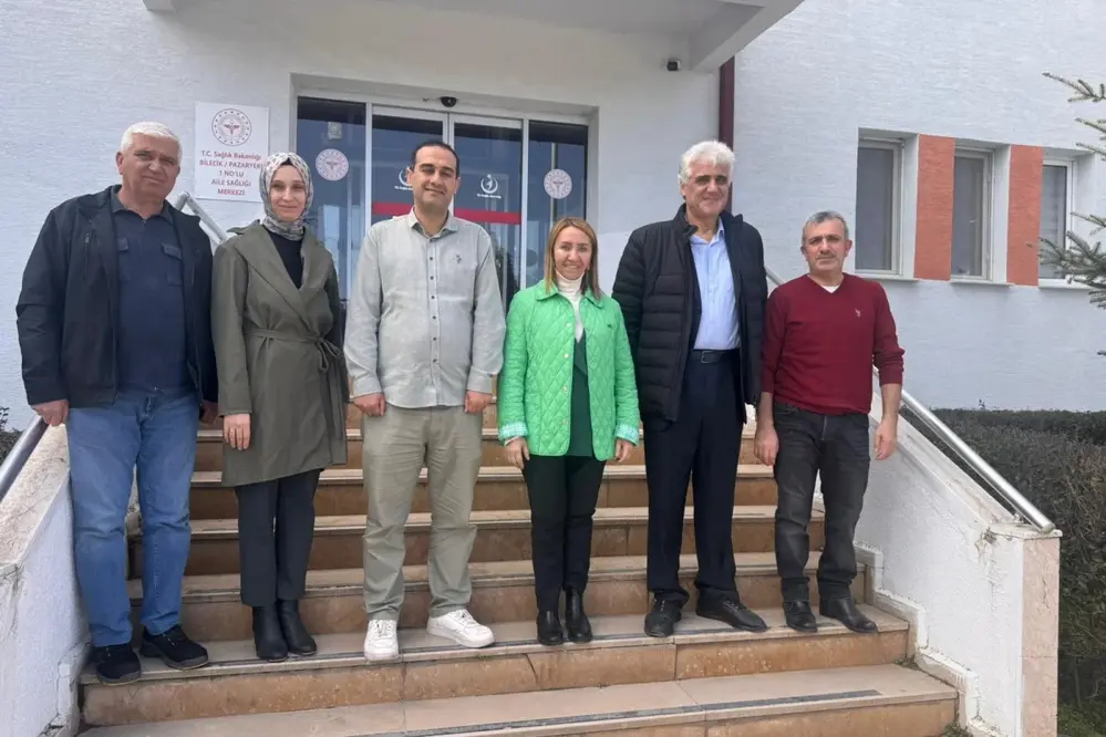 Pazaryeri Belediye Başkanı Tekin'den 14 Mart Tıp Bayramı'nda Sağlık Çalışanlarına Ziyaret