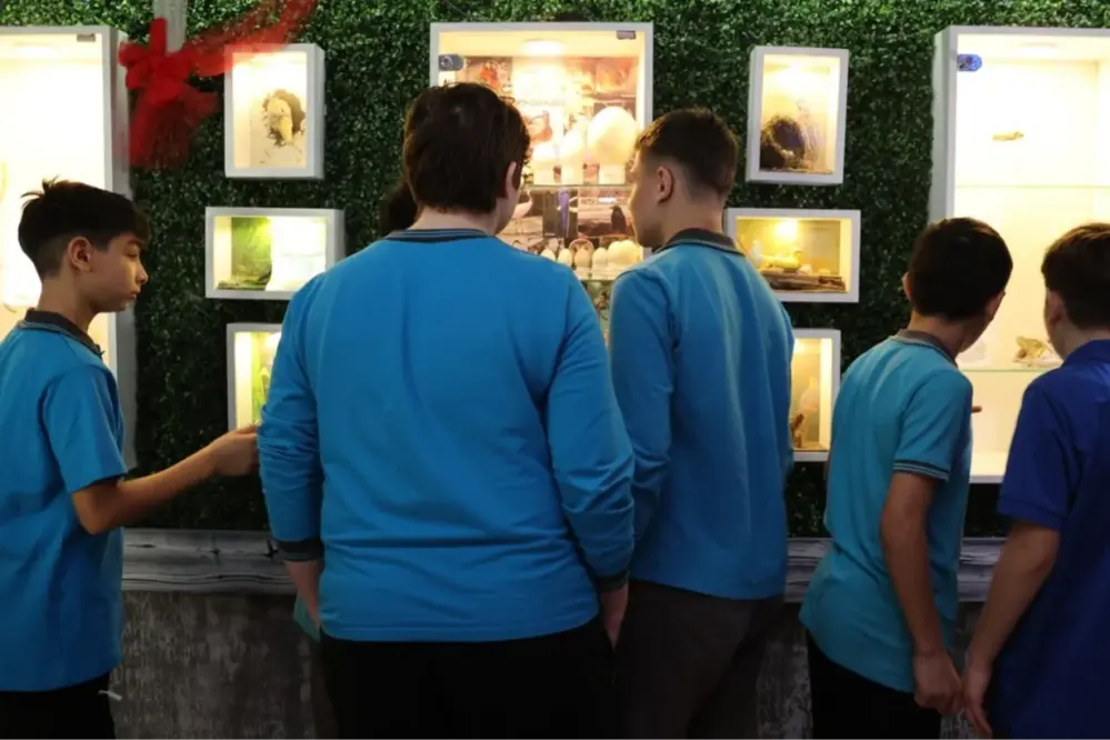 Samsun Fatih Ortaokulu'nda Öğrenciler Tarafından Doğa Müzesi Kuruldu