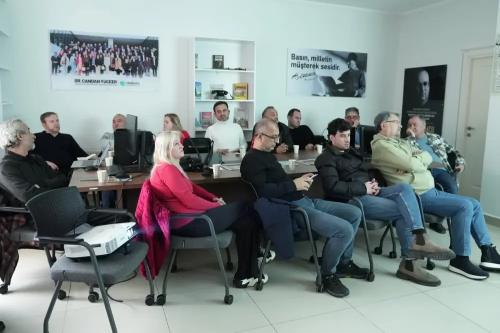 Tekirdağ'da Basın Mensuplarına Yapay Zekâ Eğitimi Düzenlendi