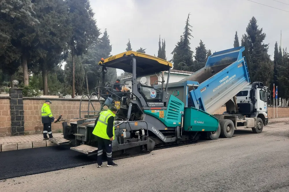 Trabzon'da 18 İlçede Yol ve Altyapı Çalışmaları Tamamlandı