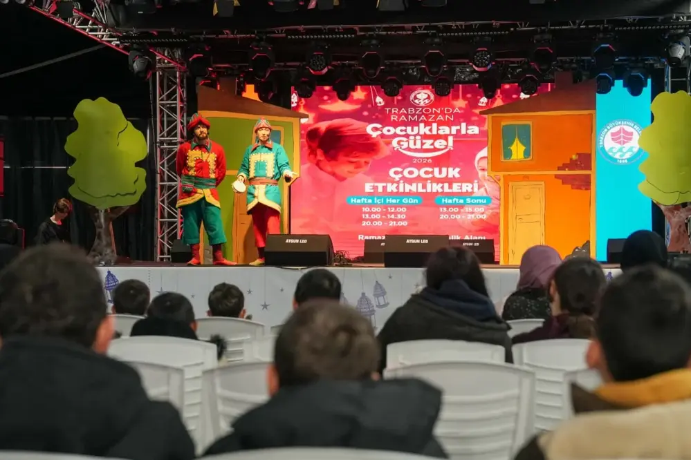 Trabzon'da Çocuklara Yönelik Ramazan Sokağı Etkinliği Düzenlendi