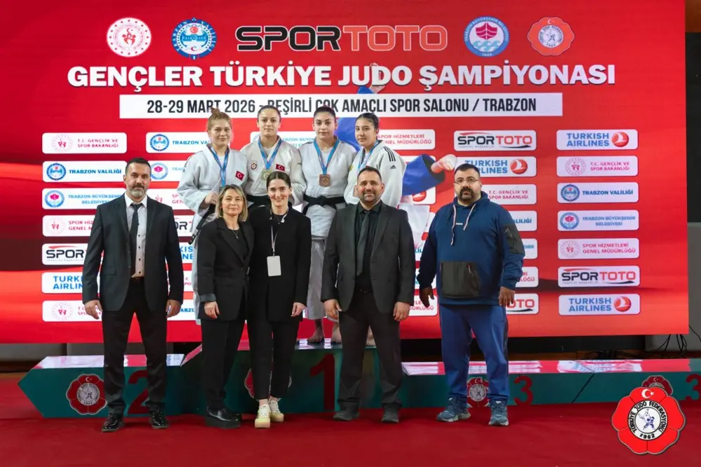 Trabzon'da Spor Toto Gençler Türkiye Judo Şampiyonası Tamamlandı: 787 Sporcu Yarıştı