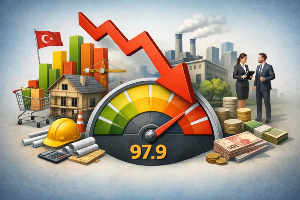 TÜİK: Ekonomik Güven Endeksi Mart Ayında 97,9'a Geriledi