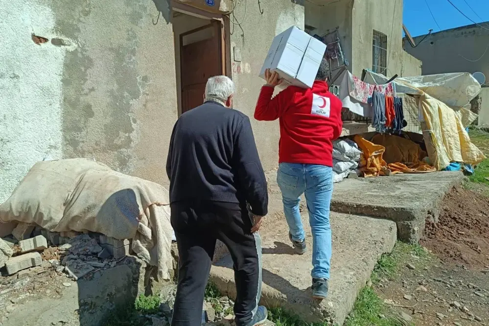 Türk Kızılay Mardin Şubesi'nden 563 Aileye 1.689.000 TL Nakdi Yardım