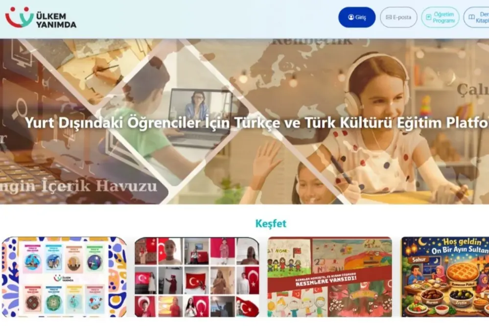 “Ülkem Yanımda” Platformu EBA Üzerinden Türkçe ve Kültür Eğitimini Erişilebilir Kılıyor