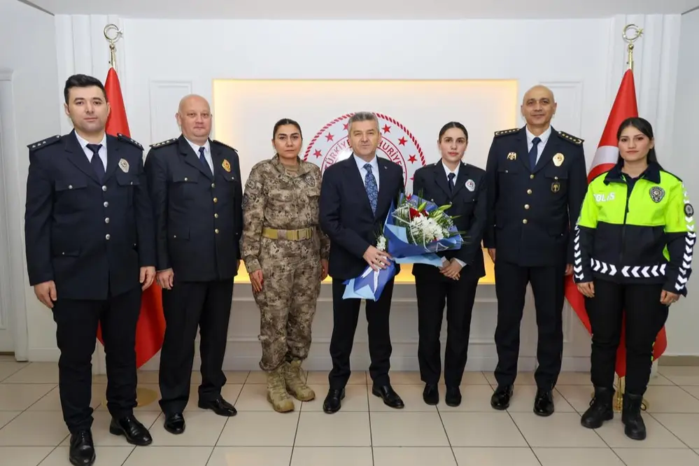 Vali Turan Ergün, Polis Haftası Çerçevesinde Artvin Emniyet Mensuplarını Ağırladı