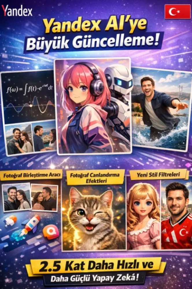 Yandex AI Türkiye Süper Uygulaması Kapsamlı Güncelleme ile Yeni Özellikler Kazandı