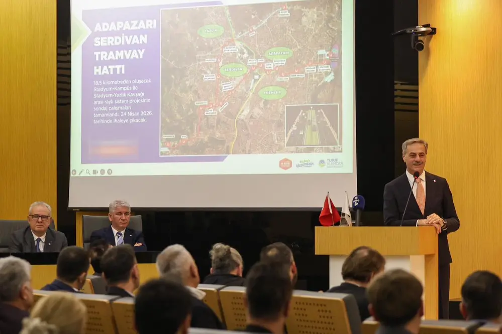 Yusuf Alemdar Sakarya'nın 2 Yıllık Projelerini SATSO Meclisi'nde Açıkladı